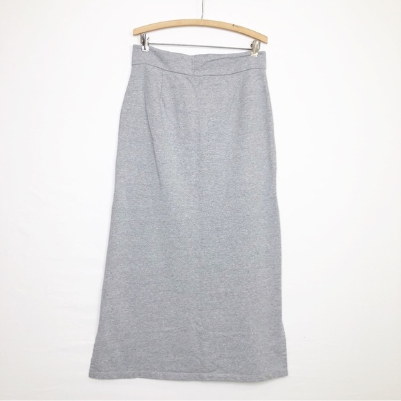 Vintage Y2K Boho, gray maxi skirt - Picture 2 of 11